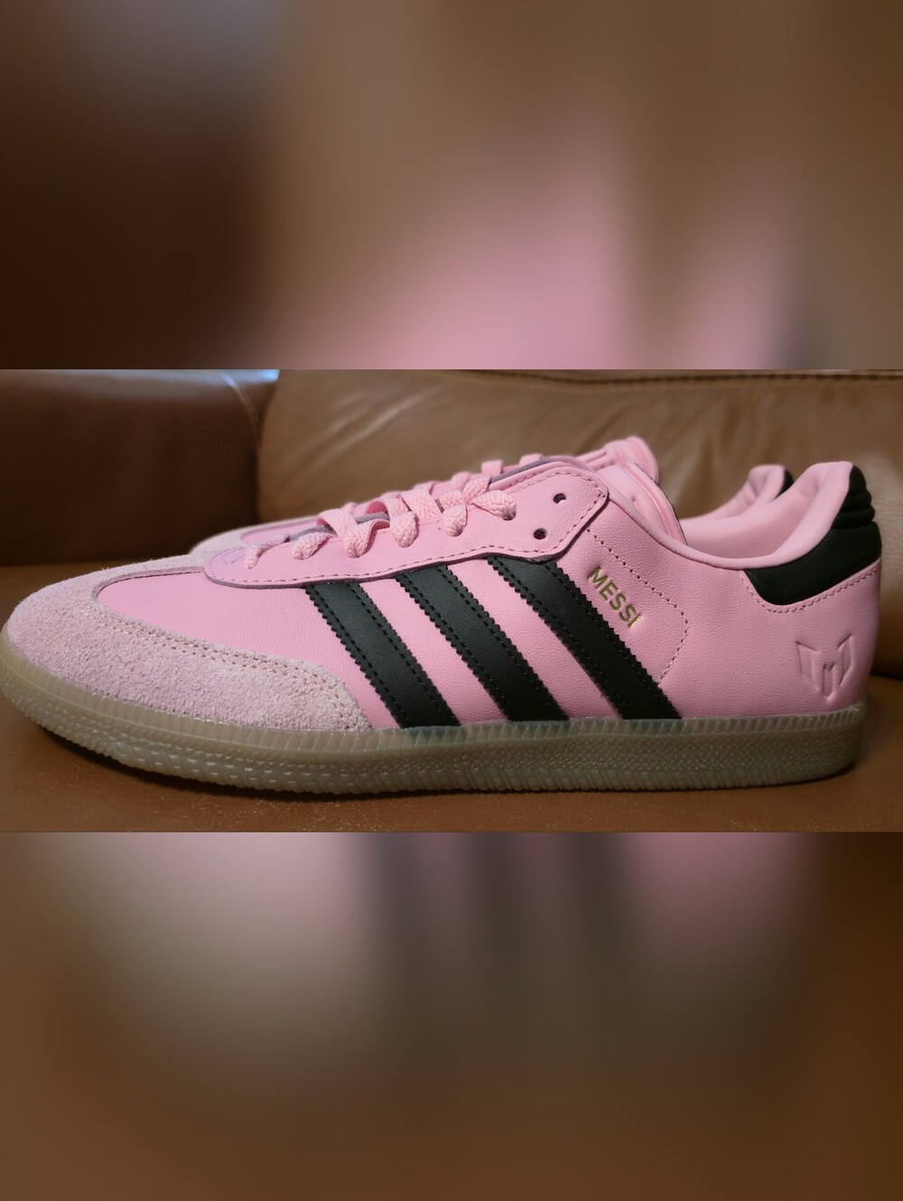 New adidas Samba Messi Inter Miami Pink Mens Size 9 womens 10